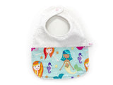 IN-STOCK Round Bib Mermaid Gathers