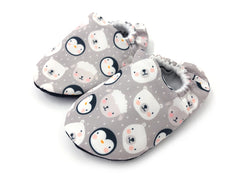 Snowy Animals Booties