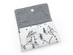 PRE-ORDER Fabric Wallet Pooh Forest Kite