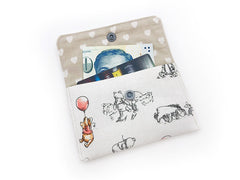 PRE-ORDER Fabric Wallet Pooh Balloon