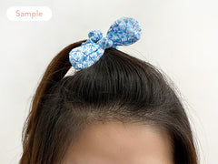 Mini Scrunchie Chevron Mint