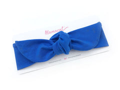 Notty Headband Solid Cobalt Blue