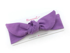 Notty Headband Solid Purple Plum