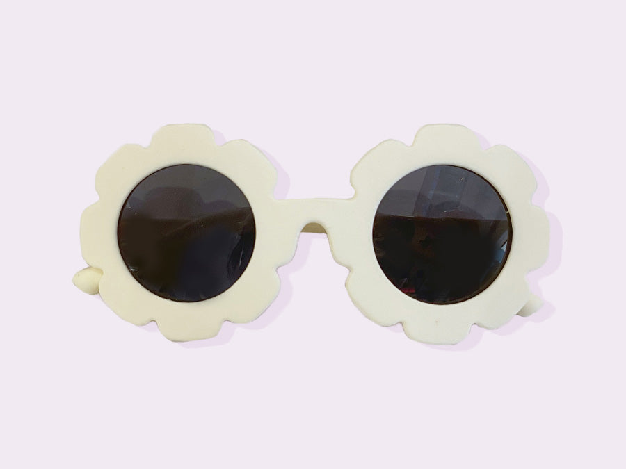 Sunglasses Flower Off White