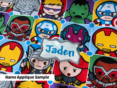 PRE-ORDER Beanie Pillow Chibi Marvel Blue