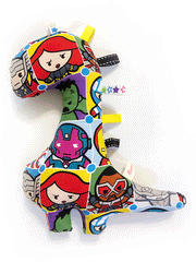 PRE-ORDER Rattle Dinosaur Chibi Marvel Grid