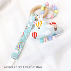 Custom Slot Pacifier/ Toy Strap