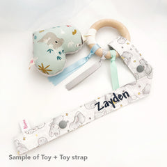 Custom Slot Pacifier/ Toy Strap