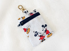 PRE-ORDER Zippy Pouch Mickey Minnie Date White