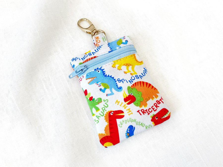 PRE-ORDER Zippy Pouch Rainbow Dino