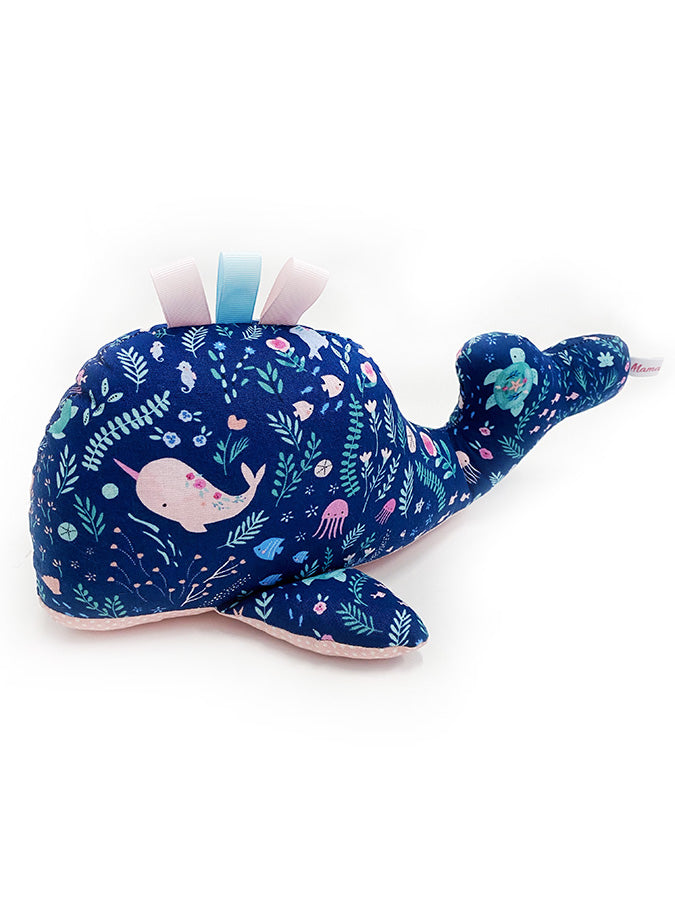 PRE-ORDER Rattle Whale Sweet Mermaid Friends