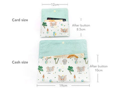 PRE-ORDER Fabric Wallet Pooh Forest Kite